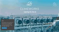 Desktop Screenshot of climeworks.com